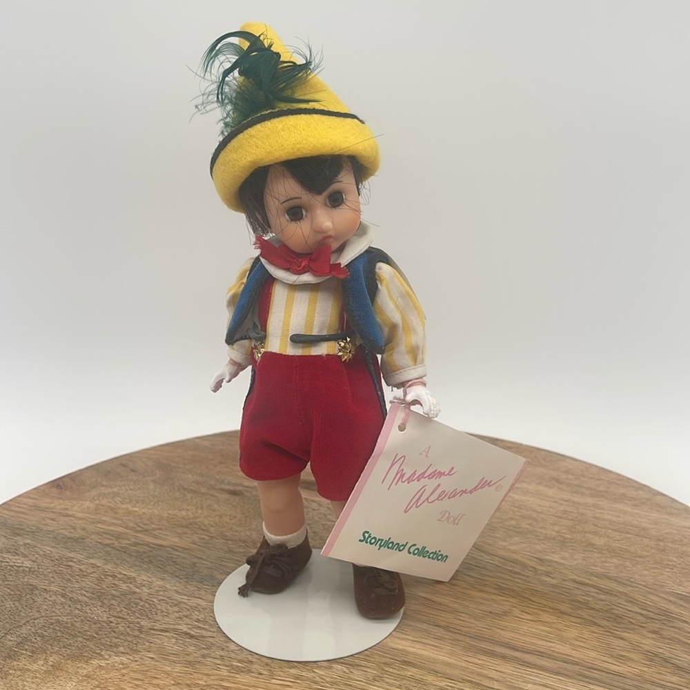 Vintage With Tags Pinocchio Madame Alexander Doll